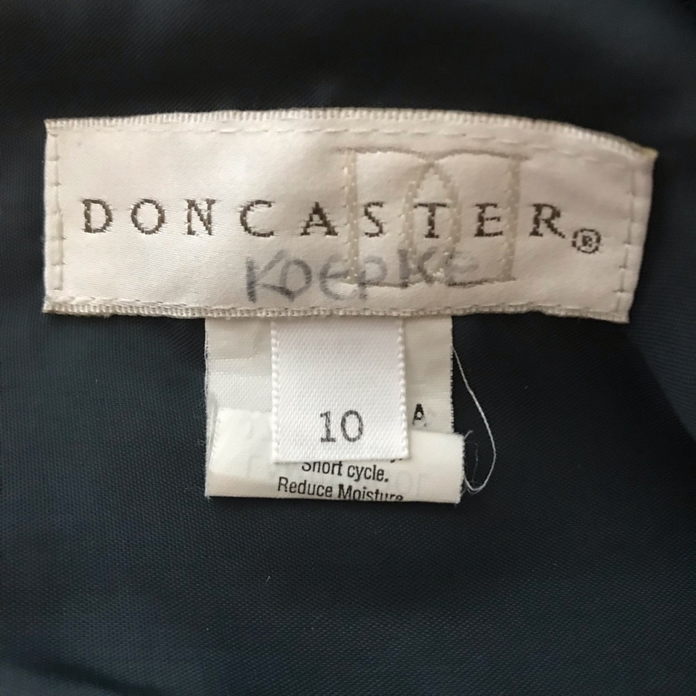 Doncaster Wool Silk Suit Missing Inside Button - image 6